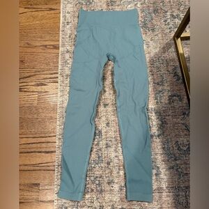 High-Waisted Ribbed Leggings